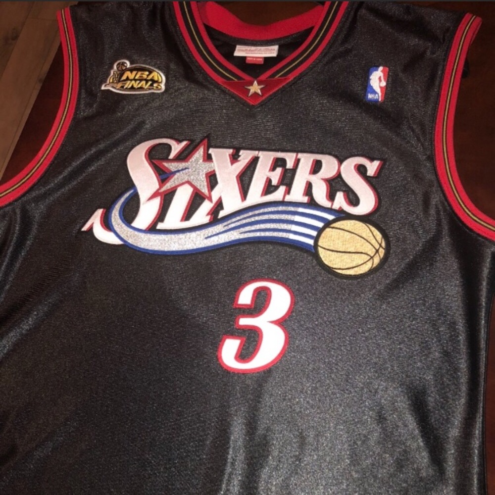 Authentic Allen overall Mitchell and ness jersey